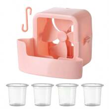 Each Set Contains 5 Pieces. Electric Fan Ice Cube Box, Summer Cooling Wonder, Cooling Clip, Small Fan, Silent Mini