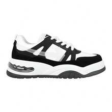 TENIS CASUALES DAMA BLACK REPUBLIC PM23122610 SIMIPIEL NGO - Negro - Ver 2