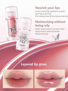 Serum dưỡng môi FLORTTE Twin Butterfly Series - P06# Trà Ô Long Nâu - Xem 8