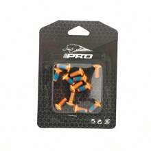 12 piezas Pernos de rotor de disco de bicicleta de montaña de colores, tornillos de rotor de freno de disco de acero de aleación, conjunto de tornillos T25 para pastillas de freno de disco