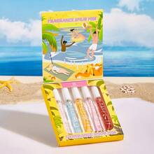 5pcs/Set 10ml Beach Digital Fragrance Mist, Emitting Fresh And Elegant Floral Scent. Portable Design, Suitable For Home Fragrance, Can Be Placed In Wardrobe, Bedroom, Bathroom, Car, Also Ideal For Dates, Travel, Summer Deodorizing And Scenting. - Fragrance Spray - View 7