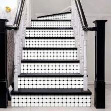 12/24pcs Simple Style Non-Slip Floor Stickers, Peel And Stick Home Decor Wall Stickers Durable Waterproof Tile Stickers For Living Room, Kitchen, 2 Sizes Available: 7.87X7.87 Inch / 11.81X11.81 Inch Kitchen Accessories Kitchen Items Kitchen Decor Floor Tiles Flooring