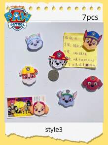 Paw Patrol 7/8/9pcs Cute Paw Patrol Set Of Whiteboard, Blackboard, Magnet Fridge Stickers Cartoon, The Best Holiday Gift For Good Friends, Party Atmosphere Decoration, Perfect Party Decoration, Home Decoration Ornaments, Perfect Room Decoration, Christmas Gift Valentine's Day, Ideal Friend Gifts For Birthday Celebrations, Souvenirs, Women's Souvenir, Cute Aesthetic, Valentine Day Gifts, Decorations, Home Decor, Valentines Gifts
