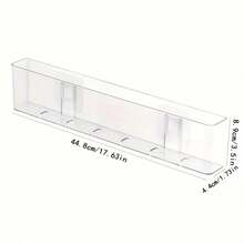 壁挂式图书收纳架、图书展示架、婴儿图画书架、透明、含背胶、教室收纳、卧室收纳、儿童图书展示和收纳、婴儿必需品