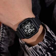 时尚多功能户外运动电子表，带倒计时、闹钟、男女时尚数字表、户外防震电子表