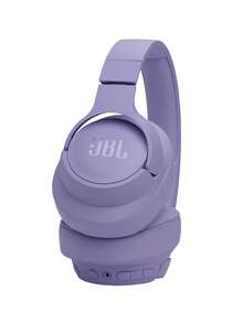 JBL Tune 770NC 智能环境降噪无线耳机，蓝牙 5.3，续航时间长达 70 小时，支持快速充电，轻巧舒适，可折叠设计 - 紫色 - 查看 4