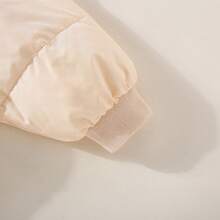 Abrigo Acolchado para Niña Bebé, Chaqueta de Invierno Gruesa con Forro Polar, Ropa Cálida para Otoño e Invierno - Beis - Ver 8