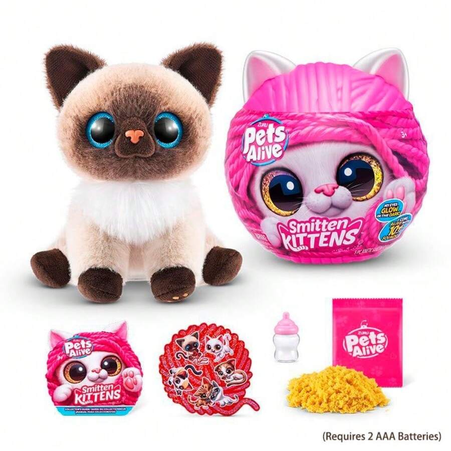 Pets Alive - Peluche Interactive Chaton Série 2 - Capsule Surprise | Smyths Toys France