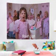 1pc Boys Ugh Tapestry Wall Hanging Wall Home Decorating House Decorations For Bedroom Tapestry, Free Installation Package Gifts Birthday Graduation