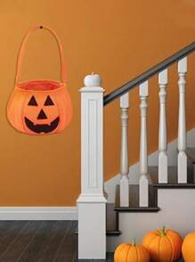 1/3/5/10 Stücke Halloween Kürbis Taschen, handgehaltene Vliesstoff Taschen für Süßigkeiten, Halloween Party Zubehör, Make-up und Kleidung Accessoires