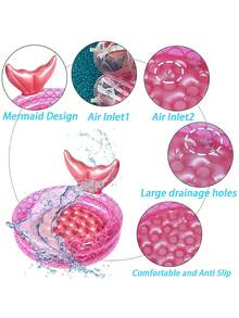 充气水池、复古充气水池、充气圆形游泳池、美人鱼充气水池、后院圆形游泳池、充气美人鱼水池、夏季室内外沙滩浮床泡泡底、花园圆形游泳池、可爱筏子戏水池室内外趣味水上游泳沙滩浮床钓鱼池球坑池、夏季、夏季水。