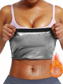 1 pieza Conjunto de sauna para hombres y mujeres Faja reductora de cintura para mujeres Banda de sudoración adecuada para faja abdominal y faja para la parte inferior del abdomen Cinturón de ejercicio adecuado para entrenamiento en el hogar, deportes y caminata