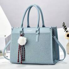 Women Top Handle Bags - 黑色 - 查看 3