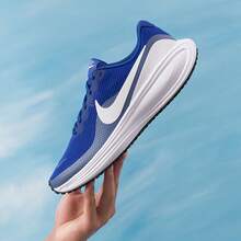 男鞋运动鞋2025新款REVOLUTION 8缓震轻便透气公路跑步鞋HJ9198-401 - 寶藍色 - 查看 6