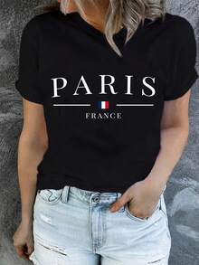 Women T-Shirts - Black - View 1
