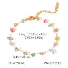 1pc, 18k Golden Plated, Stainless Steel Olive Leaf Bracelet, Classic Luxury Stainless Steel Women's Jewelry, Wedding And Graduation Holiday Gifts - Multicolor - View 14