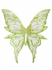 1pc Fairy Wings For Adults And Girls, Fairy Costume Set Organza Butterfly Wings - Ideal For Cosplay, Party,8 Colors Available Halloween