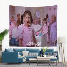 1pc Boys Ugh Tapestry Wall Hanging Wall Home Decorating House Decorations For Bedroom Tapestry, Free Installation Package Gifts Birthday Graduation