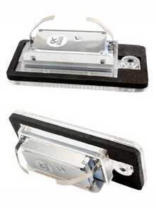 2pcs LED License Plate Lights Are Compatible With AUDI For A3, S3, A4, S4, A6, C6, A8, S8, Q7 - Multicolor - View 6