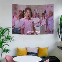 1pc Boys Ugh Tapestry Wall Hanging Wall Home Decorating House Decorations For Bedroom Tapestry, Free Installation Package Gifts Birthday Graduation