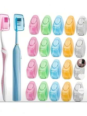 1 adet/5 adet/20 adet Diş Fırçası Başlığı Koruyucu Kılıf, Koruyucu Kılıf, Taşınabilir Seyahat Diş Fırçası Kutusu, Diş Kovası ve Diş Fırçası Kutusu, Diş Fırçası Kılıfı, Seyahat Temelleri, Seyahat Aksesuarları, Taşınabilir Diş Fırçası Kılıfı Tutucu, Diş Fırçası Başlığı Seyahat Yürüyüş Kamp Şapka Kılıfı Koruyucu Kılıf, Ev ve İş Seyahatleri ve Günlük Kullanım ve Açık Hava Seyahatleri İçin Olması Gereken Banyo Aksesuarları, Sevgililer Günü Hediyesi, Anneler Günü Hediyesi, Noel Hediyesi