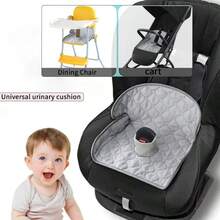 Baby Car Seat Pad, Potty Training Car Seat Protector With Waterproof Lining, Suitable For Child Car Seat, Stroller And High Chair, Machine Washable And Dryable - 1-pack Baby Seat Cushion - View 4