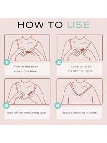 360/288/180/72/36 Pcs/Ack Hijab Tape Accessories Hijab Awning Shape Style Perfect Easy To Wear Casual Hijab Hack Anti-Slip Double Sided Tape