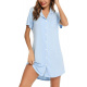 Short Sleeve-blue