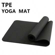 1pc Folding Yoga Mat Thick Yoga Mat TPE Yoga Mat Comfortable No-Slip Yoga Mat Soft Cushion Fitness Mat Double-Sided Anti-Slip Yoga Mat Squat Pad Exercise Mat For Suitable For Hot Yoga Sports Fitness, Fitness Floor Mat , Gym Set ,Suitable For Gift Giving,Mother's Day Gift, Birthday Gift, Christmas Gift,Gymnastics, Exercise, Pilates, Workout At Home