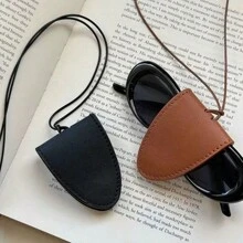 Multi-Purpose Magnetic Leather Necklace With Sunglasses Clip​
