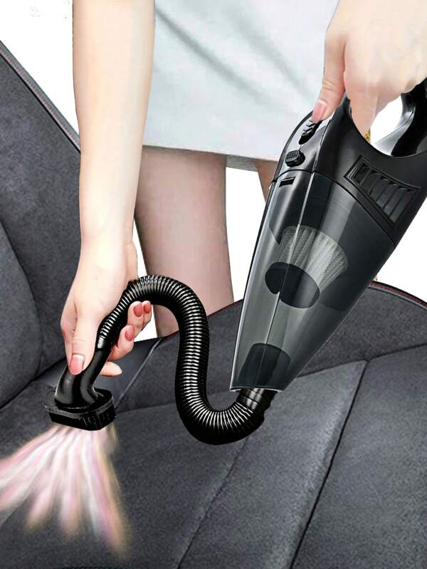 YAIUZGOO Car Corded Vacuum CleanerLarge Capacity Dust Collection CupPowerful SuctionPortable Handheld Electric Vacuum CleanerCorded Household Cleaning Vacuum Cleaner Body Ergonomic DesignCorded Mini Handheld Vacuum CleanerPowerful Portable Car Vacuum CleanerCorded Handheld Cyclonic Vacuum CleanerFor AutomotiveHome And Pet Hair Cleaning