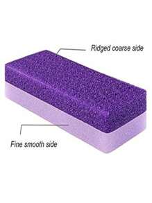 Foot Pumice Stone Exfoliating File, Callus And Dead Skin Remover, Heel Brush, Salon Foot Scrubber Pad, Men's And Women's Pedicure Exfoliation Tool,Callus Removal & Foot Brush And Pedicure Exfoliation Tools, For Dead Skin