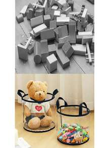 1 Peça Caixa de Armazenamento Transparente de Grande Capacidade em PVC, Cesta de Armazenamento Multifuncional para Uso Doméstico; Caixa de Armazenamento para Escrivaninha; Lixeira Doméstica, Organizador Especial de Brinquedos para Quarto de Crianças, Organizador de Diversos, Cesta de Armazenamento de Roupas Sujas para Banheiro, Caixas de Armazenamento com Tampa, Caixas de Armazenamento, Organizador de Caixas de Armazenamento, Caixas de Armazenamento para Roupas, Caixa de Armazenamento Fofa, Caixas de Armazenamento com Alças, Caixas de Armazenamento de Plástico Grande, Caixas de Armazenamento Rosa, Caixas de Armazenamento Boho, Caixas de Armazenamento para Lavanderia em Prateleira