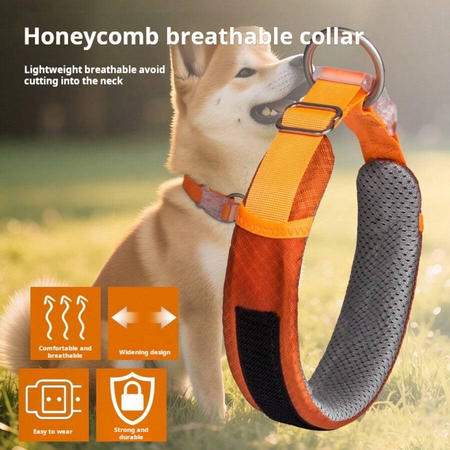 Obroża dla psa, trwała, dla małych i średnich psów, smycz, obroża antyzagubiona dla misia i innych ras