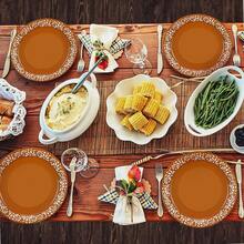 10 buc/20 buc/40 buc farfurii de hârtie Mexicanos de 9 inch, decorațiuni pentru petrecere de ziua de naștere, veselă pentru masă, farfurie de cină mexicană de 9 inch, farfurii din teracotă cu flori, farfurii din lut și ceramică, accesorii pentru petrecere Baby Shower, decorațiuni pentru petrecere de ziua de naștere, nuntă, toamnă