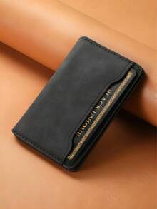 1个兼容Apple MagSafe磁吸卡座，可吸附裸机或磁吸手机壳，容量大，轻巧，黑色、蓝色、咖啡色，提供更多选择，小巧轻便无负担，适合旅行、大学、办公室、办公桌，旅行必备 - 彩色 - 查看 5