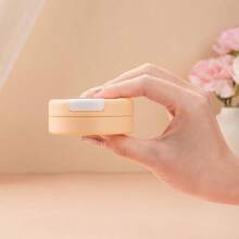 Travel Containers For Toiletries Magnetic Travel Containers TSA Appd M Jars With Clear Toiletry Bag Leakproof Small Jars With Multiple Labels For Better Organization - Apricot - View 6