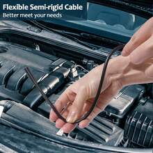 4.5" IPS Screen Endoscope Camera With Lights, 1080P Sewer Inspection Camera & Split Screen, 180° Rotation, IP67 Snake Cable, Gadget For Automotive Mechanical Repair 1M - Black - View 4