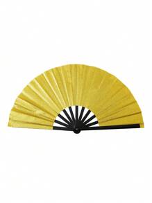 Large Glitter Fan For Line Dancing, Folding Fan,Women Hand Fan Retro Spanish Style Folding Hand Fan,13-Inch Boots On The Floor, Folding Hand Fan For EDM, Music Festival, Hot Flashes, Party, Decoration,Weddings And Dance Parties,Teacher's Day, Wedding Season, Graduation Season, Gifts For Family And Friends