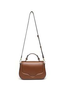 2025 New Fashion Commuter Handbag Outdoor Leisure Shoulder Bag Versatile Crossbody Bag Saddle Bag - Coffee - View 3