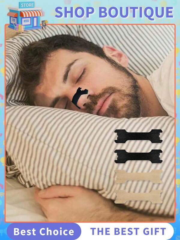 50/30pcs Nasal Strips For Snoring For Quiet Sleep Or Exercise, Anti-Snoring Devices, Reduce Snoring, Stop Snoring, Breathing Strips, Nose Clips