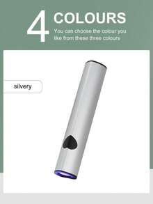 C20便携式美甲LED灯，小巧紧凑，电池供电，适合沙龙使用和家庭DIY - 彩色 - 查看 10