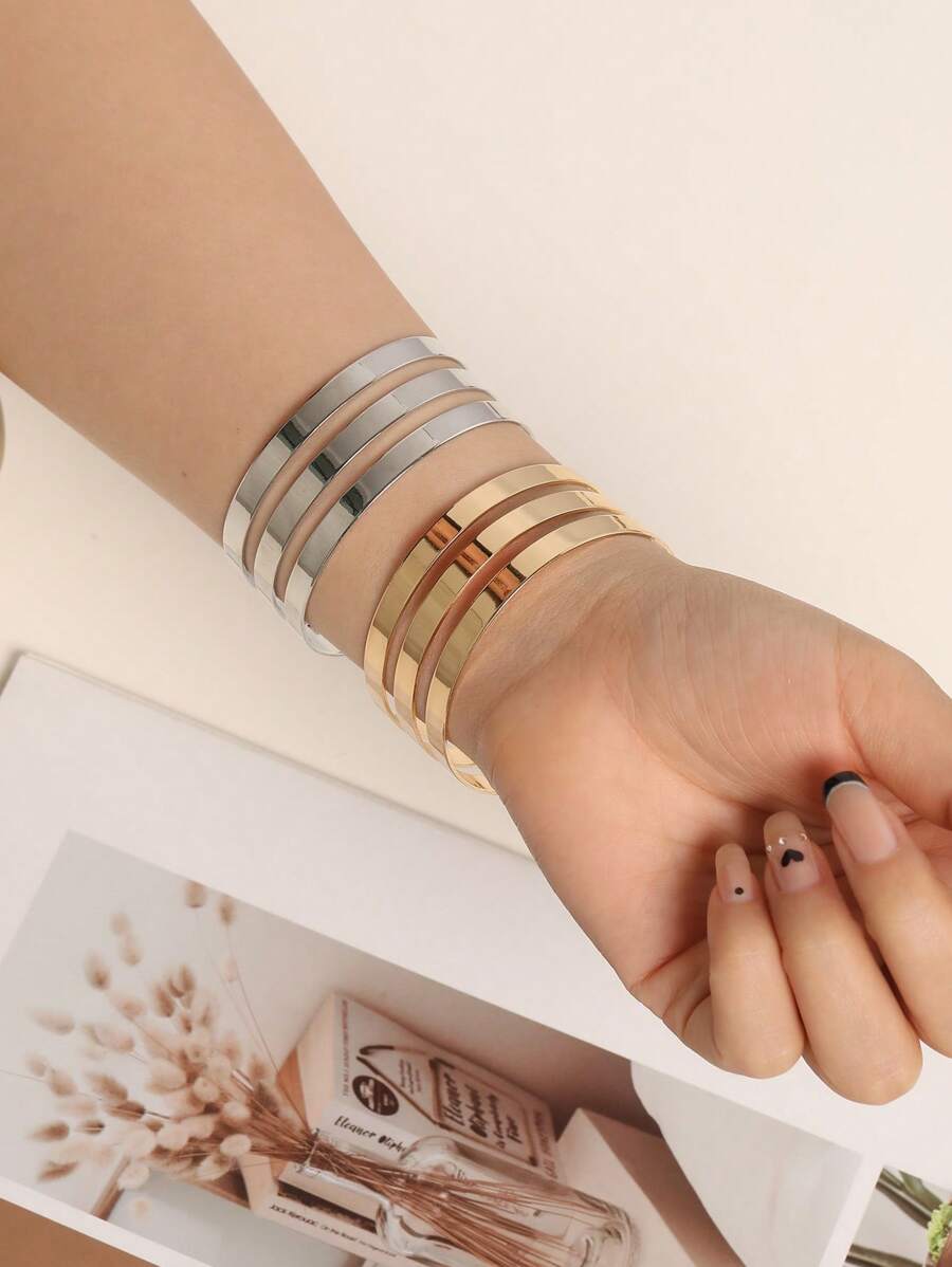 2件套女士时尚简约手镯套装