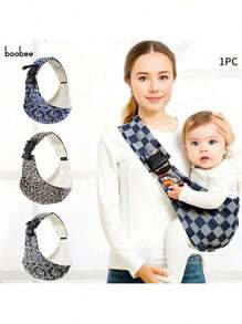 1pc Portable Front Carry Baby Carrier, Outdoor Baby Carrying Gear, Infant Safety Backpack, Simple Baby Waist Stool, Mother's Love Sling, Newborn Baby Carrying Gear, Waist Stool For All Seasons Travel Convenience