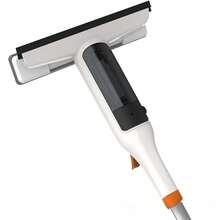 1 Stück Fensterreinigungsset für Zuhause, Hochreicht Fensterreiniger Sprüher & beidseitiger Abzieher mit Mopp-Griff