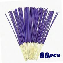 115/200pcs Lavender Scented Incense Sticks - Bamboo Stick Incense, Suitable For Aromatherapy, Yoga, Meditation, Home And Office Fragrance, Perfect Holiday Gift Set