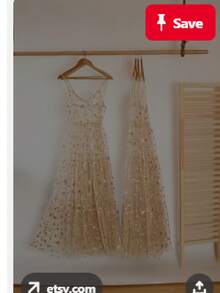 Women's Mesh See-Through Skirt High Waist Skirt Beachwear Pleated Long Maxi Skirt - Vàng - Xem 2