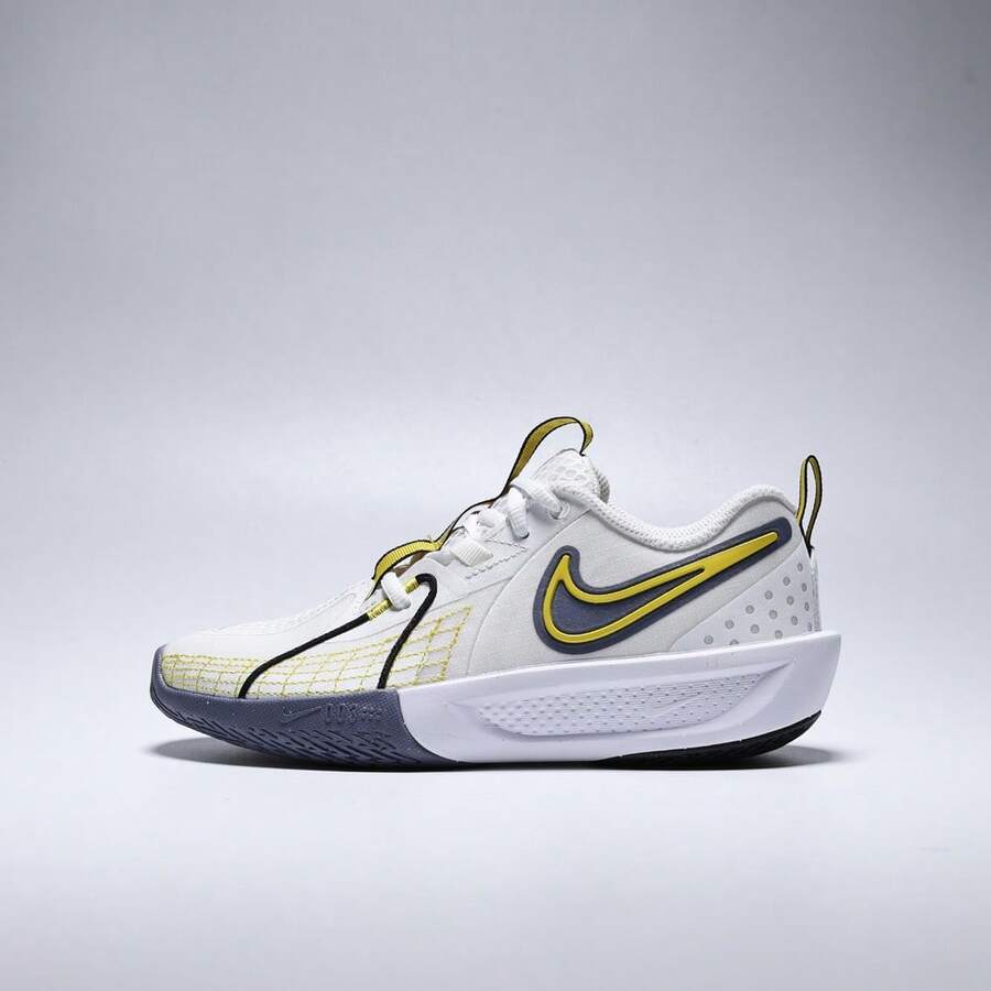Nike Zapatillas deportivas informales de corte bajo Youth G.T. CUT 3 SE (GS) HJ3903-101 - Blanco - Ver 1