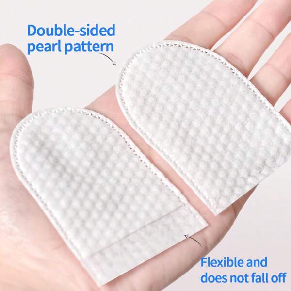 enjoy cotton 30 peças/50 peças/120 peças Almofadas Desmaquiantes Dupla Face Reforçadas, Adequadas para Rosto e Unhas - Ideal para Remoção de Maquiagem e Esmalte de Unhas