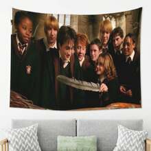 WB 1PC Magic Classmates, Tapestry, Suitable For Various Festivals, Perfect Tapestry Gift, Living Room Bedroom Office Dormitory Birthday Home Decoration Wall Carpet/Room Decoration/Party Decoration Wall Hanging